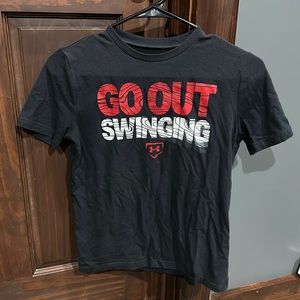 Under Armour boys tshirt.  Size medium